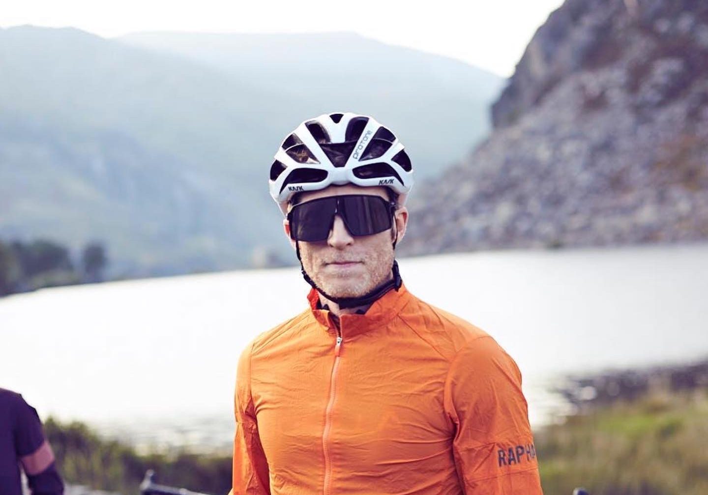 David cycling Snowdonia